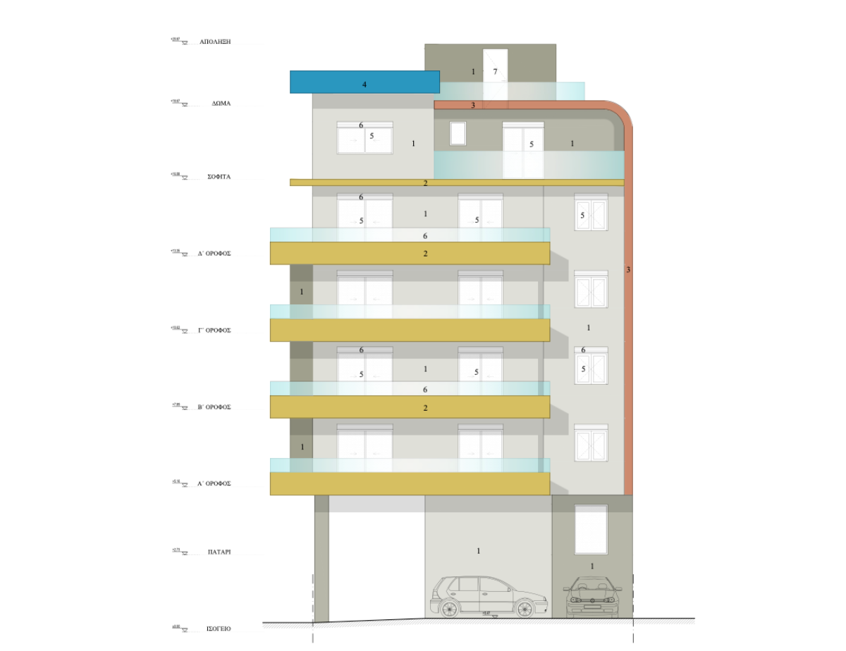 New 4-Store Building with Basement and Roof - DA Constructions